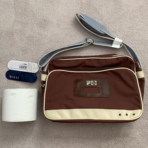 Retro Fila Medium Shoulder Bag Canvas - Picture 4 of 8